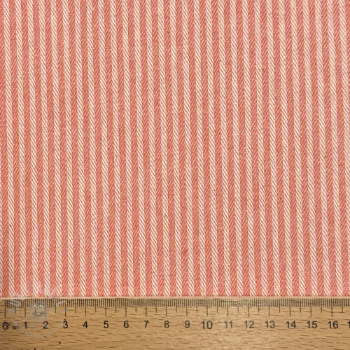 Dekorativno blago DOBBY Colored stripe coral