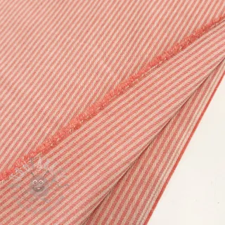 Dekorativno blago DOBBY Colored stripe coral