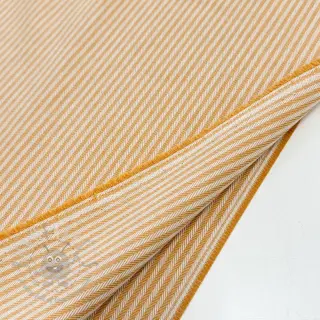 Dekorativno blago DOBBY Colored stripe ochre