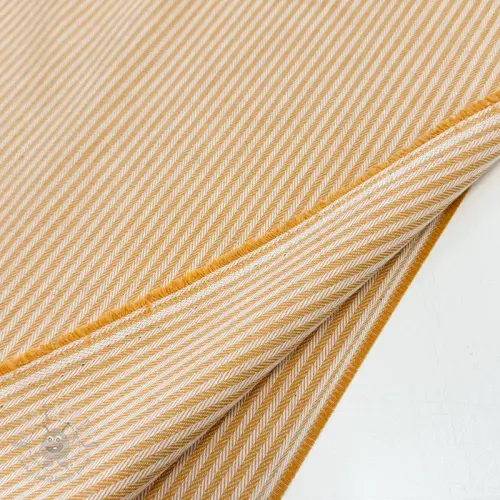 Dekorativno blago DOBBY Colored stripe ochre
