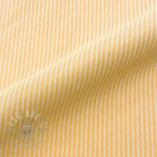Dekorativno blago DOBBY Colored stripe warm yellow