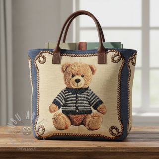 Dekorativno blago GOBELIN PREMIUM Teddy Bear Nautic PANEL