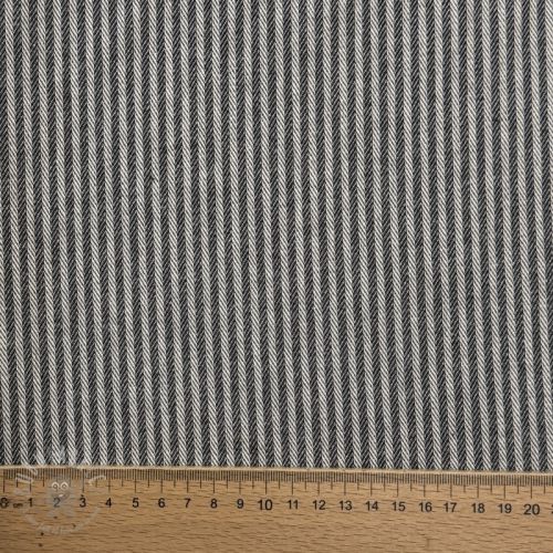 Dekorativno blago DOBBY Colored stripe graphite