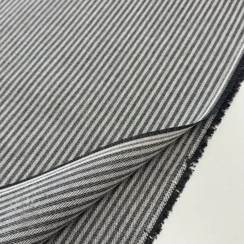 Dekorativno blago DOBBY Colored stripe graphite