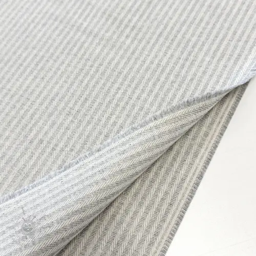 Dekorativno blago DOBBY Colored stripe light grey