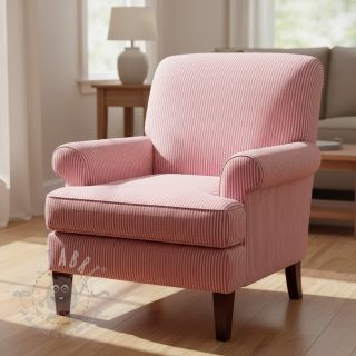 Dekorativno blago DOBBY Colored stripe fuchsia