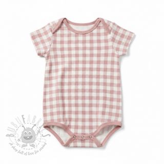 Bombažna tkanina FLANNEL BIG Check light pink