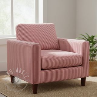 Dekorativno blago DOBBY Colored stripe cherry