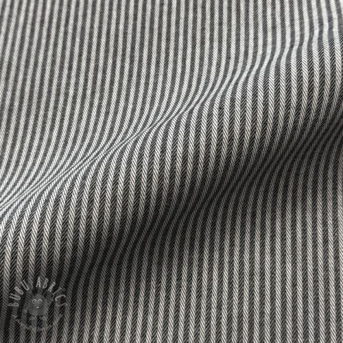 Dekorativno blago DOBBY Colored stripe black