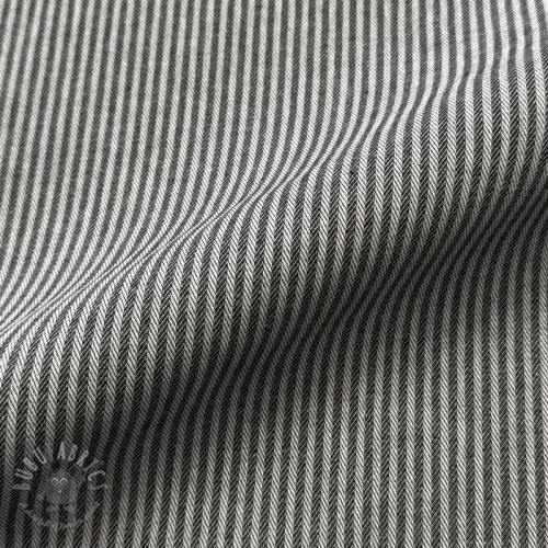 Dekorativno blago DOBBY Colored stripe black