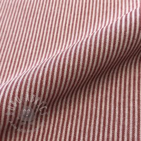 Dekorativno blago DOBBY Colored stripe burgundy