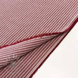 Dekorativno blago DOBBY Colored stripe burgundy