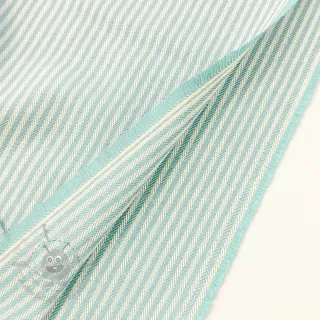 Dekorativno blago DOBBY Colored stripe mint