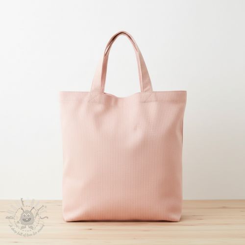 Dekorativno blago DOBBY Colored stripe light pink