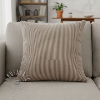 Dekorativno blago DOBBY Colored stripe coffee