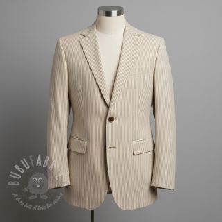 Dekorativno blago DOBBY Colored stripe sand