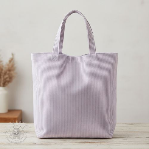 Dekorativno blago DOBBY Colored stripe lavender