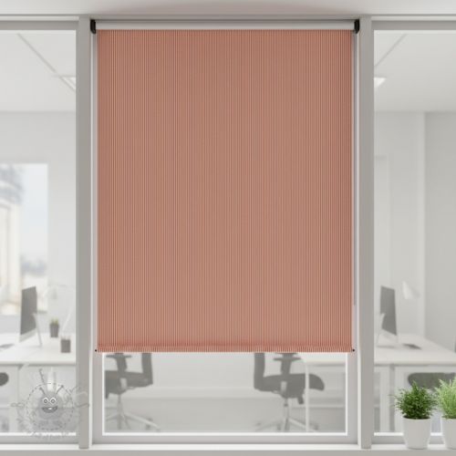 Dekorativno blago DOBBY Colored stripe coral