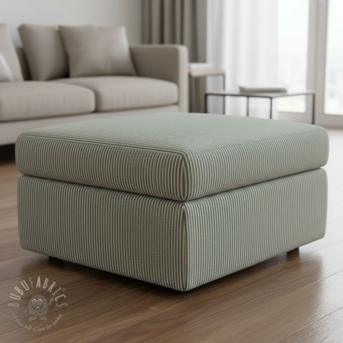 Dekorativno blago DOBBY Colored stripe bottle green