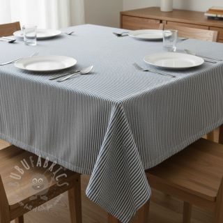 Dekorativno blago DOBBY Colored stripe blue