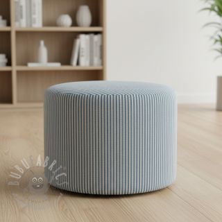 Dekorativno blago DOBBY Colored stripe blue