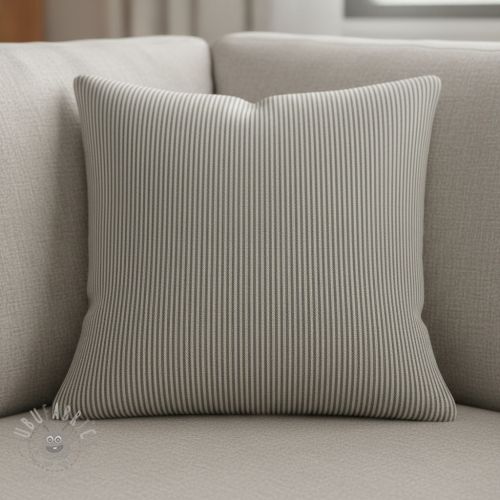 Dekorativno blago DOBBY Colored stripe graphite