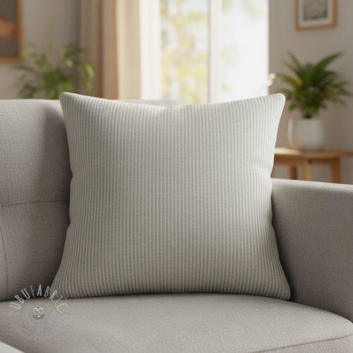 Dekorativno blago DOBBY Colored stripe light grey