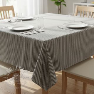 Dekorativno blago DOBBY Colored stripe black