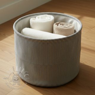 Dekorativno blago DOBBY Colored stripe black