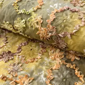 Bombažna tkanina TIE DYE EMBROIDERY Eva tape design E