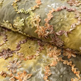 Bombažna tkanina TIE DYE EMBROIDERY Eva tape design E