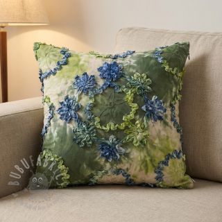 Bombažna tkanina TIE DYE EMBROIDERY Eva tape design A