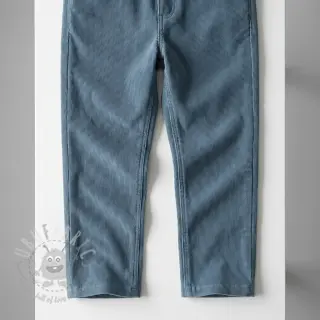 Pran raztegljiv žamet blue