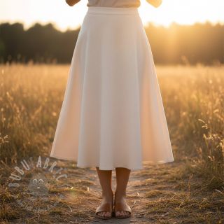 Pran raztegljiv žamet ecru