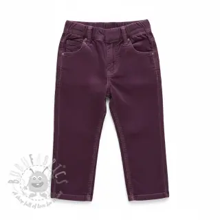 Pran raztegljiv žamet aubergine