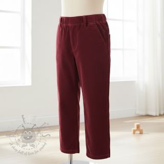 Pran raztegljiv žamet bordeaux