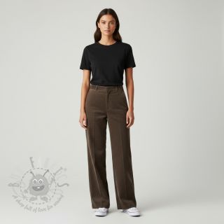 Pran raztegljiv žamet dark brown