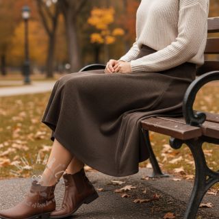 Pran raztegljiv žamet dark brown