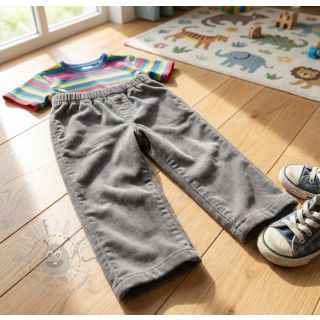 Pran raztegljiv žamet grey