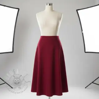 Pran raztegljiv žamet dark cerise