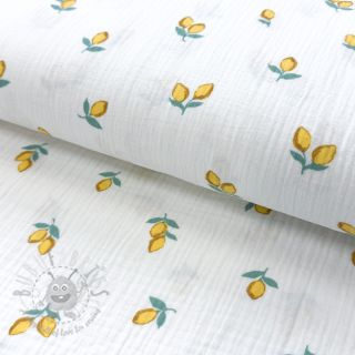 Dvoslojna gaza/muslin Fruits lemon ORGANIC