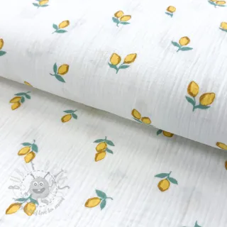 Dvoslojna gaza/muslin Fruits lemon ORGANIC