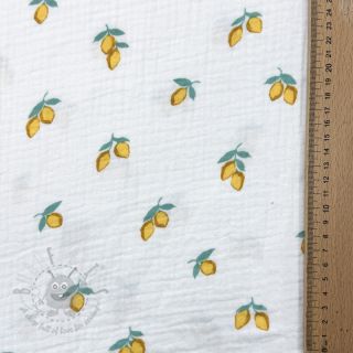 Dvoslojna gaza/muslin Fruits lemon ORGANIC