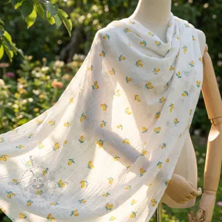Dvoslojna gaza/muslin Fruits lemon ORGANIC