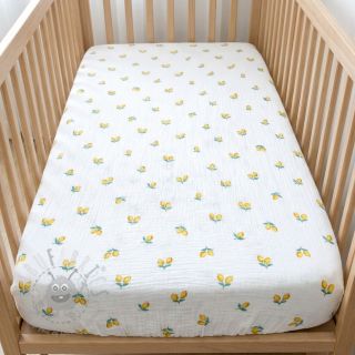 Dvoslojna gaza/muslin Fruits lemon ORGANIC