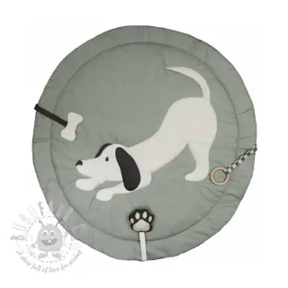 Bombažna tkanina Dog PANEL digital print