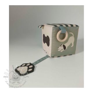 Bombažna tkanina Dog PANEL digital print