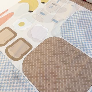 Bombažna tkanina Farmers market PANEL digital print