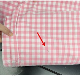 Bombažna tkanina Check rosa 2nd class