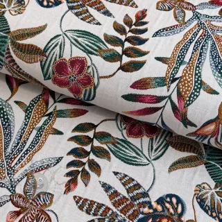 Dekorativno blago jacquard Neroli allover blanc